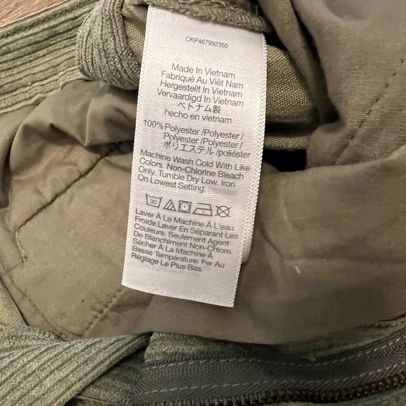 Madewell Corduroy High-Rise Tapered Pants in Distant Surplus - Size 8 - Picture 10 of 11